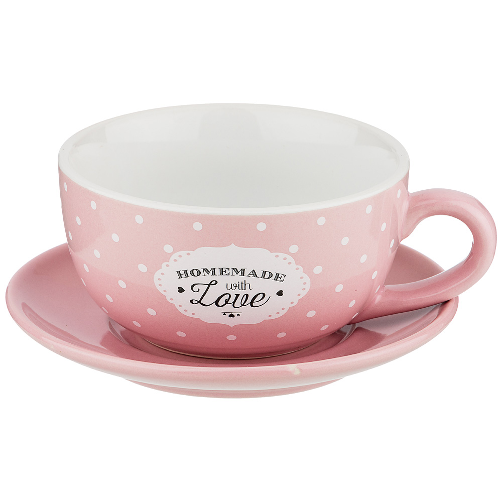   Lovely Provence dots light pink 300, 2 ., 13 , 7 , 300 , , Lefard, 